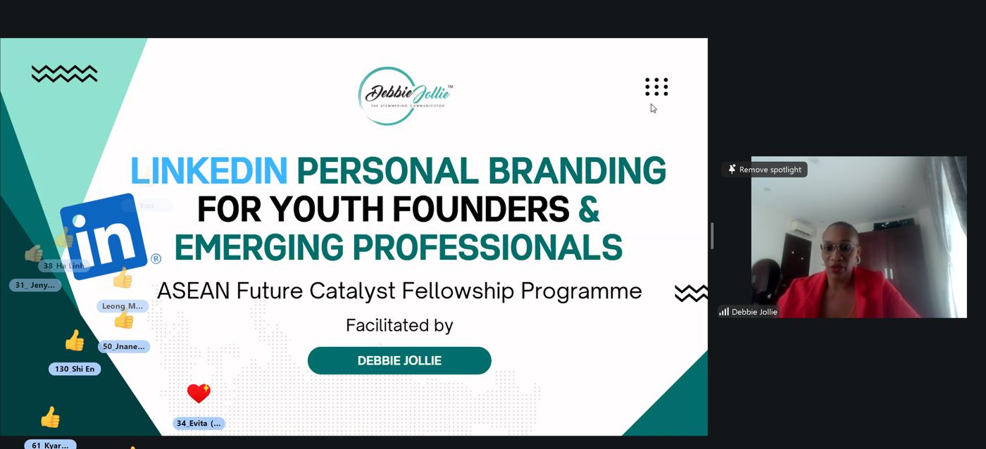 Personal branding workshop, Week 3, FCF 2026