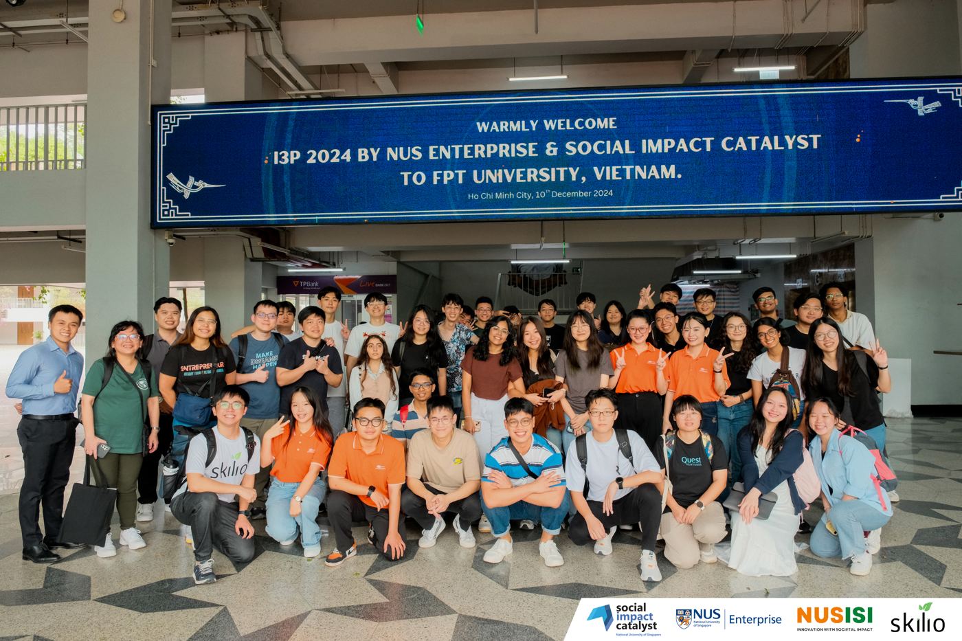 I3P 2024 with NUS Enterprise, FPT University, Vietnam